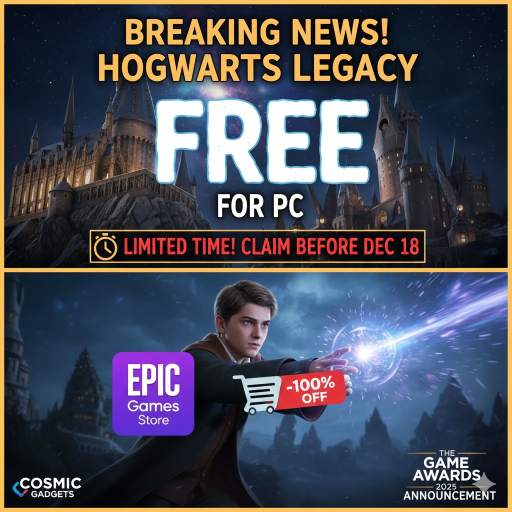 Hogwarts Legacy free PC one week offer