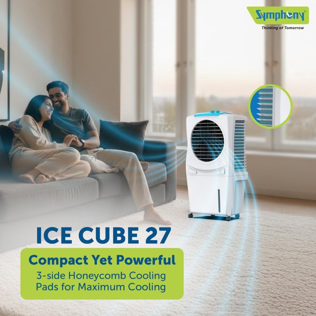 Best Air Coolers 2026 Symphony Ice Cube (27L)