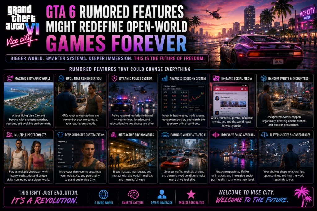 GTA 6 Redifining open world game
