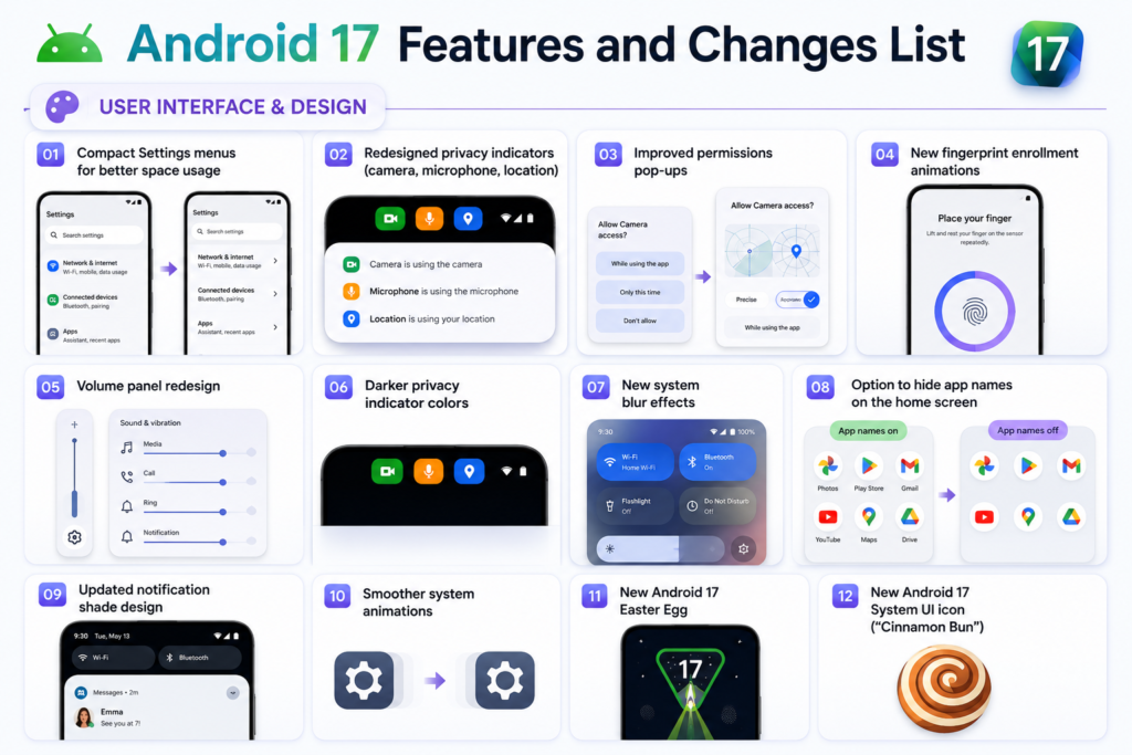 Android 17 New Features