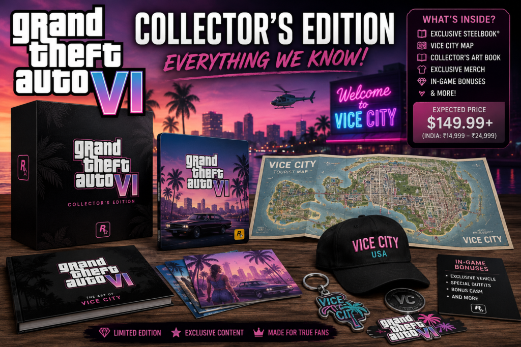 GTA 6 Collector's Edition Price, Contents, Release Date & Leaks