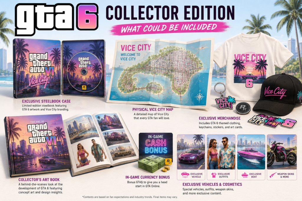 GTA 6 Collector's Edition features