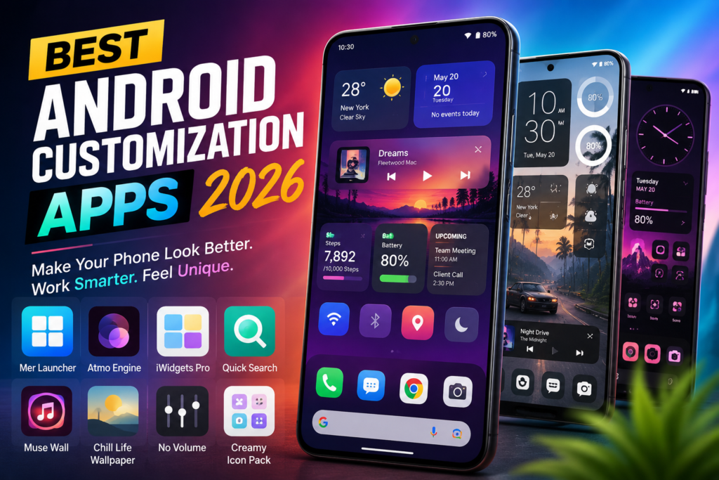 Best Android Customization Apps 2026